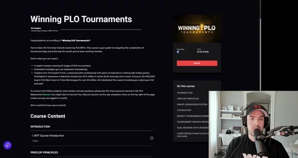Win Omaha Tournaments: New PLO Mastermind Course in GipsyTeam Shop