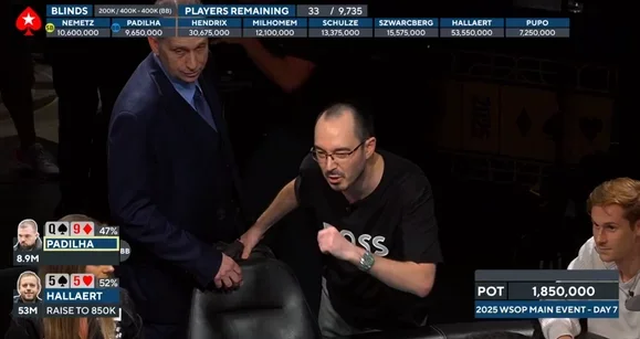 Main Event Day 7 Recap: The Long Awaited End of Kassouf's Journey