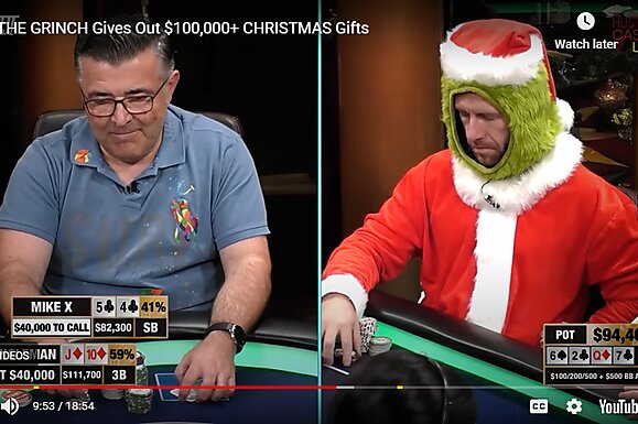 The most (non) poker Christmas: Twitter already started celebrating