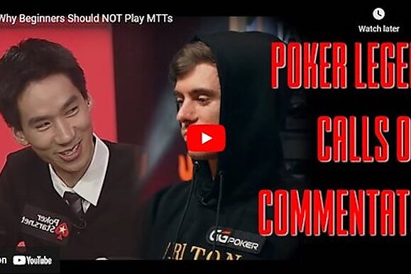 7 big blinds deep, and why beginners should not play MTT