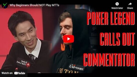 7 big blinds deep, and why beginners should not play MTT