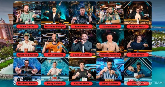 Check Out All WSOP Paradise 2025 Bracelet Winners