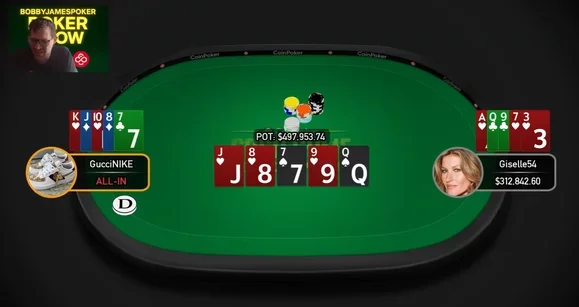 Giselle54 vs. GucciNIKE: Playing Omaha to Win $1.5 Million a Month