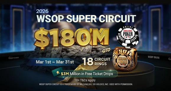 $180M & 18 WSOP-C Rings at GGPoker, SCOOP 2026 at $45M & More Site Promotions