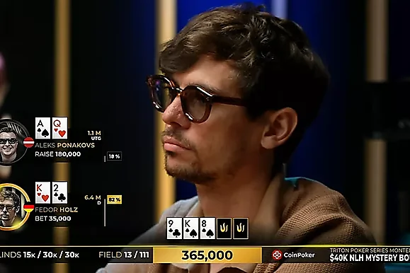Fedor Holz Wins 2026 Triton $40K Mystery Bounty for $1.2M