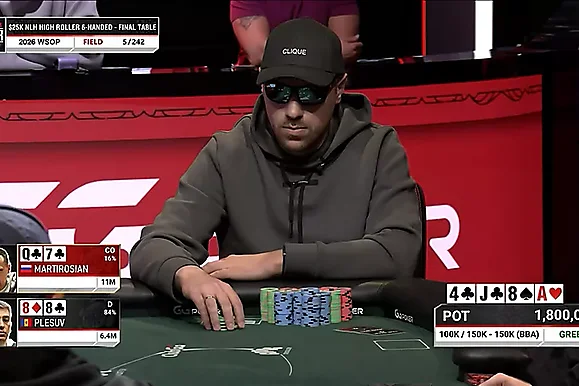 Artur Martirosian Defeats Pavel Plesuv in $25K Short-Handed NLHE Event