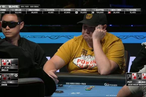 2026 WSOP Main Event: Day 1c & 1d Highlights