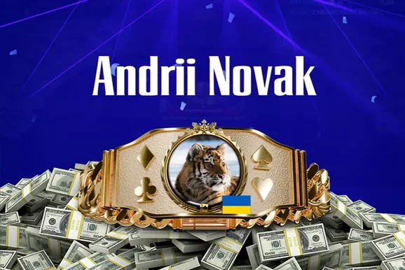 Winner of the 2026 WSOP Online Main Event: Andrii "STiger" Novak