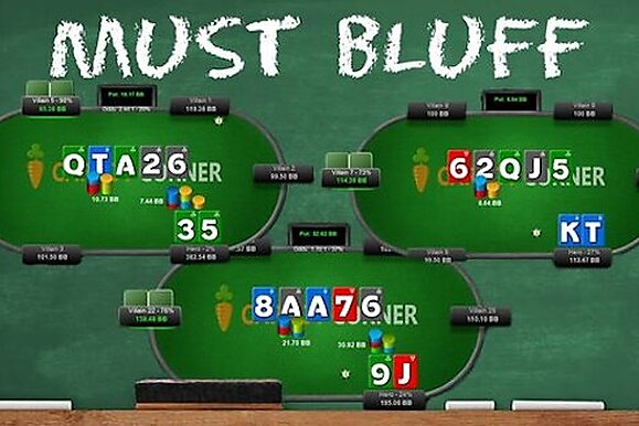 Peter Clark Teaches Mandatory Bluffs in Three Standard Lines