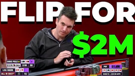 Fear Factor in Seven Figure Pots: Finding Equilibrium on Doug Polk's Hand