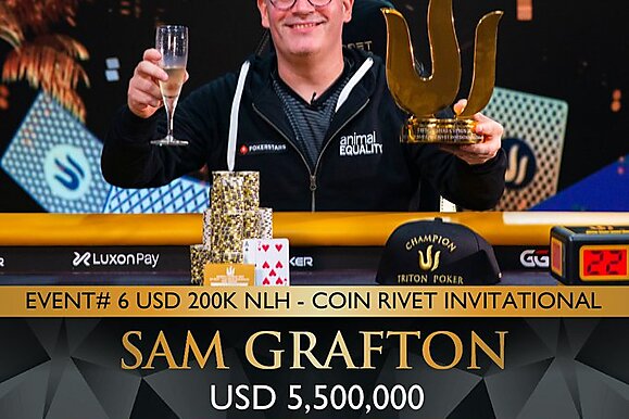 Triton Super High Roller Series: Sam Grafton beats Linus Loeliger to win the $200,000 tournament