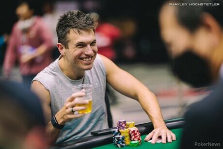 Peeking into Polk's Cards on Day 2 of the WSOP Main Event