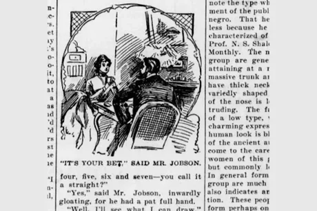 Evening Star, 1900: Mr Jobson Plays Poker
