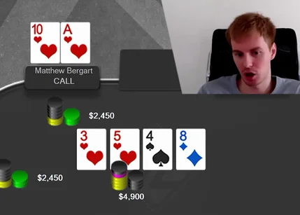 Matthew Bergart High Stakes Hands Analyzed by Avr0ra