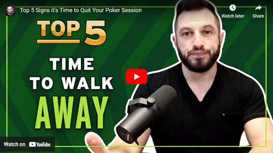 How to get up from the table when things aren't going your way? Phil Galfond's opinion