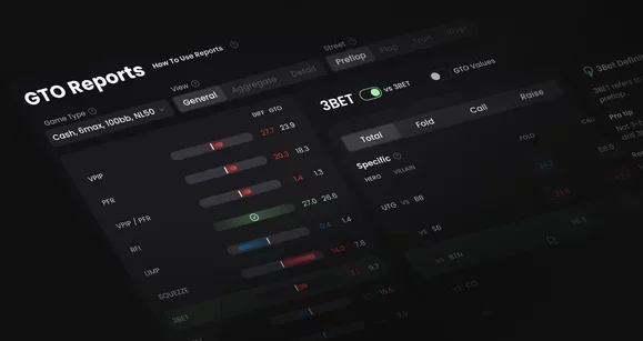 GTO Wizard Major Update: GTO Reports, Analyzer Update, and More