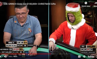 The most (non) poker Christmas: Twitter already started celebrating