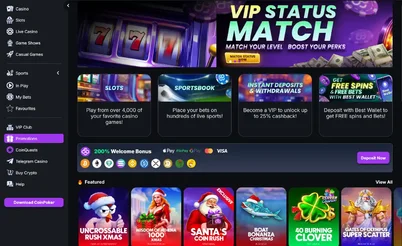 CoinCasino Review: Crypto Casino Games, Sportsbook & Payments