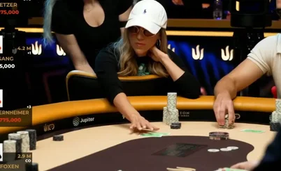 Kristen Foxen at Triton: Folding Kings & Shocking Us All