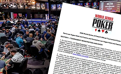 Full List of 2026 World Series of Poker Rule Changes