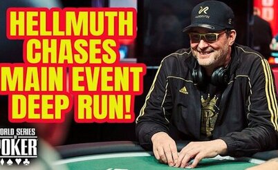 Peeking into Hellmuth's Cards on Day 2 of the WSOP Main Event