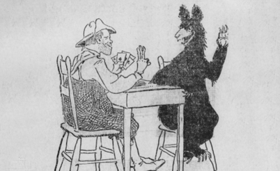 Gambler Bear vs Poker Shark