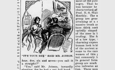 Evening Star, 1900: Mr Jobson Plays Poker