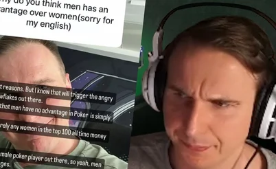 Bencb: "Men Have Advantages in Poker" (Twitter Explodes)