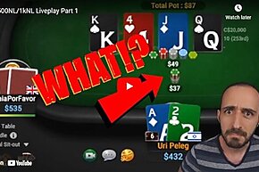 Sometimes people behave disrespectfully! Uri Peleg plays NL1k