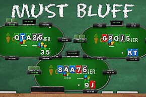 Peter Clark Teaches Mandatory Bluffs in Three Standard Lines