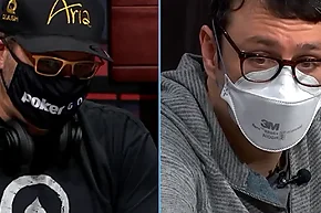 Ike Haxton Wearing Mask is "Bad for Poker" Says Phil Hellmuth